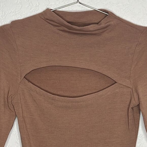 NWT ASTR The Label See Me Bodysuit Nude Small - Picture 3 of 14